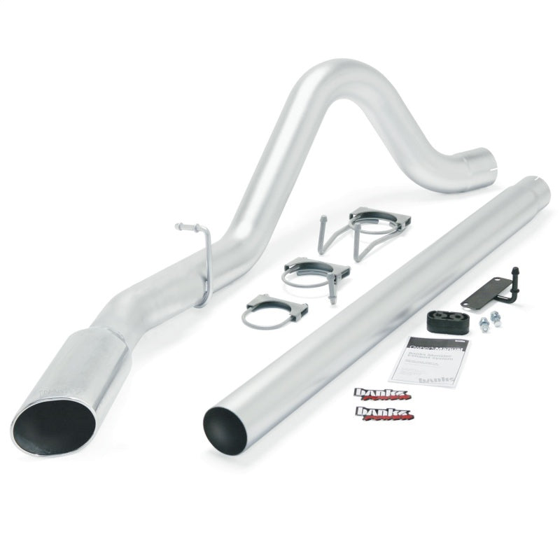Load image into Gallery viewer, Banks Power 08-10 Ford 6.4L (All W/B) Monster Exhaust System - SS Single Exhaust w/ Chrome Tip *DISCONTINUED*
