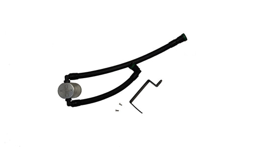 J&L 2025 Ford Bronco 2.3L/ 23-25 Ford Ranger 2.3L Separator 3.0 PCV Side - Clear Anodized