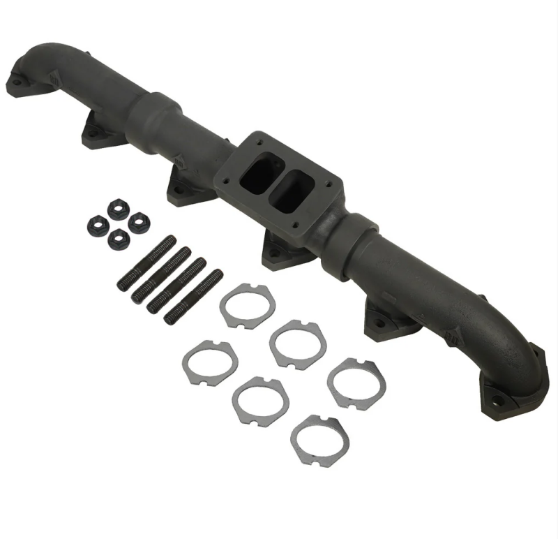 Load image into Gallery viewer, BD Diesel 93-98 Caterpillar 3406E  / 99-03 C15 Non-Acert CAT T6 Ceramic Coated Exhaust Manifold
