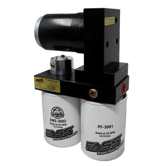 FASS | 2015-2016 GM 6.6L Duramax 165GPH No Drop Titanium Fuel System