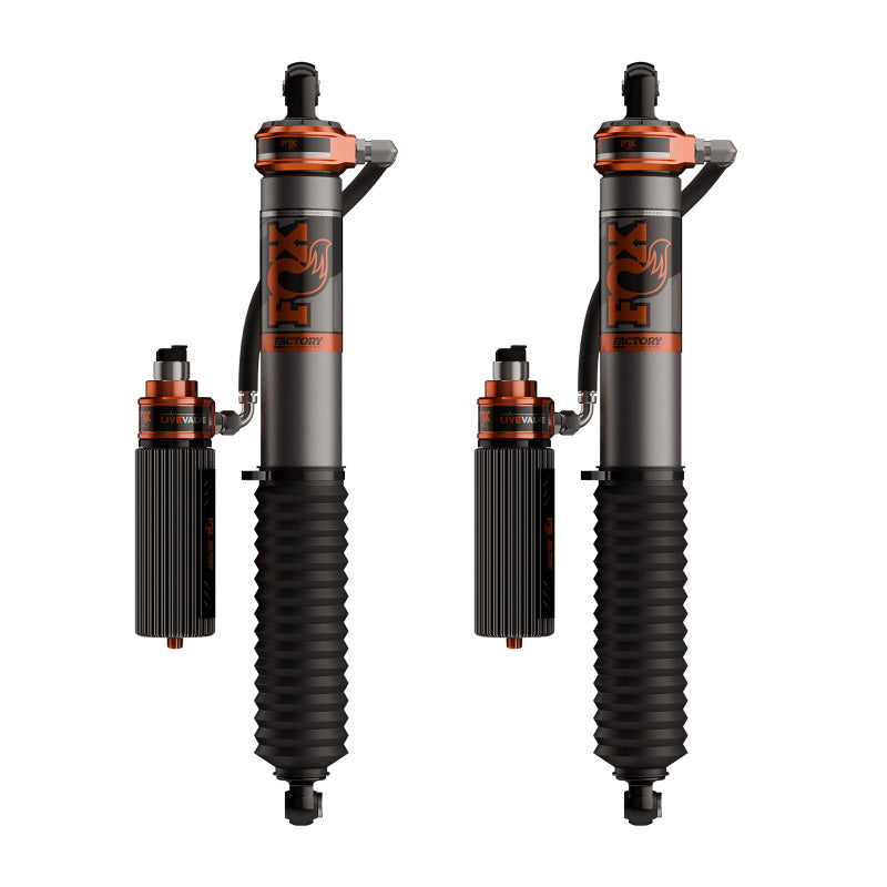 Load image into Gallery viewer, Fox 21-23 Ford F150 Supercrew 3.2 Factory Race Live Valve Front Coilover - 2-2.5in Lift
