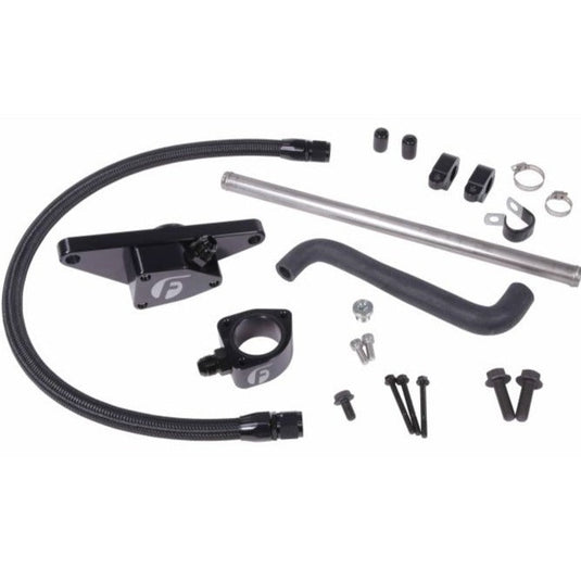 Fleece 2003-2005 Dodge Ram 5.9L Cummins Auto Trans Coolant Bypass Kit - Black FPE-CLNTBYPS-CUMMINS-0305