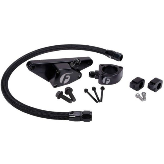 Fleece 2003-2007 Dodge Ram 5.9L Cummins Manual Trans Coolant Bypass Kit - Black FPE-CLNTBYPS-CUMMINS-MAN