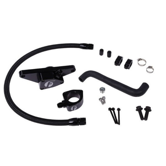 Fleece 2006-2007 Dodge Ram 5.9L Cummins Auto Trans Coolant Bypass Kit - Black FPE-CLNTBYPS-CUMMINS-0607