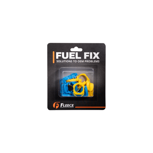 Fleece | 2011-2026 Ford 6.7L Power Stroke Fuel Line Retaining Clips - 14 Pack