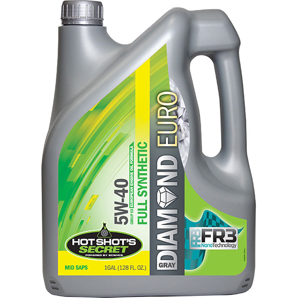 Hot Shot's Secret | Gray Diamond Euro 5W-40 Full Synthetic Motor Oil - 1 Gallon