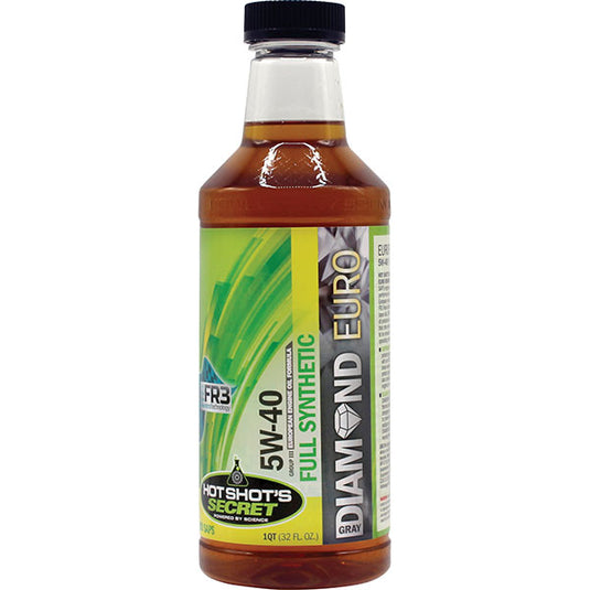 Hot Shot's Secret | Gray Diamond Euro 5W-40 Full Synthetic Motor Oil - 1 Quart