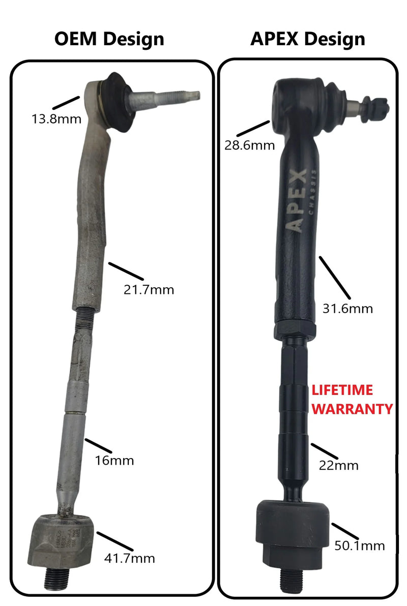 Load image into Gallery viewer, Apex Chassis | 2020-2024 Ford Bronco 4WD Tie Rod Kit
