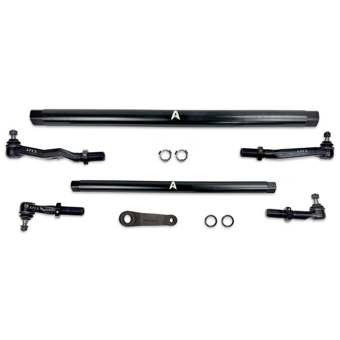 Apex Chassis | 2003-2012 Dodge Ram 2500 / 3500 4WD Pro Lock Steering Kit Steel (W/ Pitman Arm)