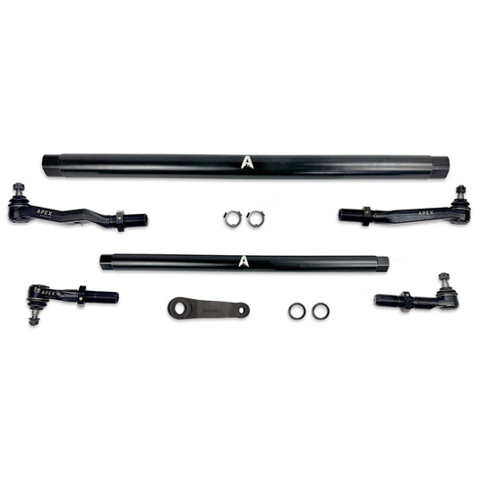 Apex Chassis | 2003-2012 Dodge Ram 2500 / 3500 4WD Pro Lock Steering Kit Steel (W/ Pitman Arm)