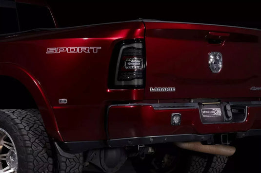 Morimoto | 2019-2024 Dodge Ram 2500 / 3500 XB LED Tail Light Set - Smoked