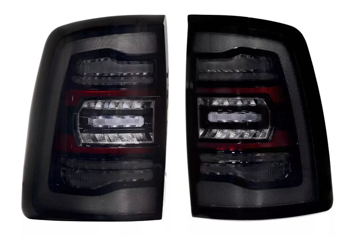 Morimoto | 2019-2024 Dodge Ram 2500 / 3500 XB LED Tail Light Set - Smoked