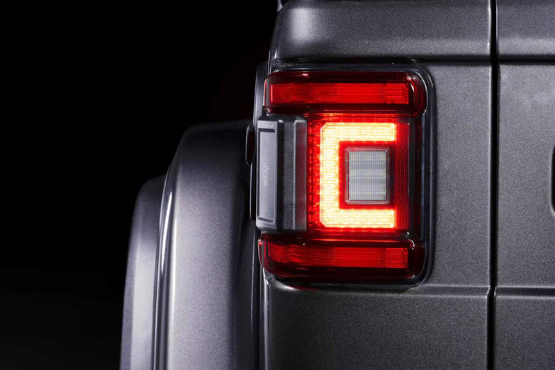 Load image into Gallery viewer, Morimoto | 2018-2024 Jeep Wrangler JL XB LED Red Tail Lights
