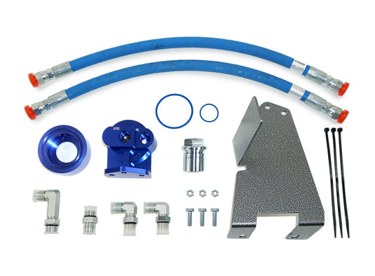 PacBrake 2019-2024 Dodge Ram 6.7L Cummins Remote Oil Filter Relocation Kit With Filter Thread of 1 X 16 HP10594