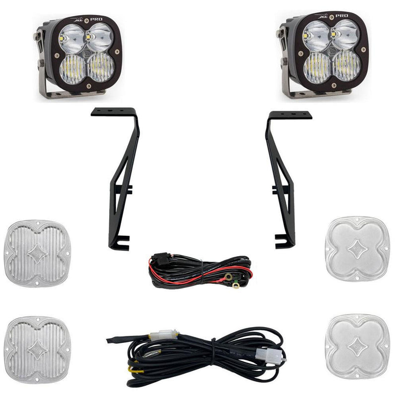 Load image into Gallery viewer, Baja Designs | 2021-2023 Ford Raptor XL Pro Clear Driving / Combo A-Pillar Light Kit
