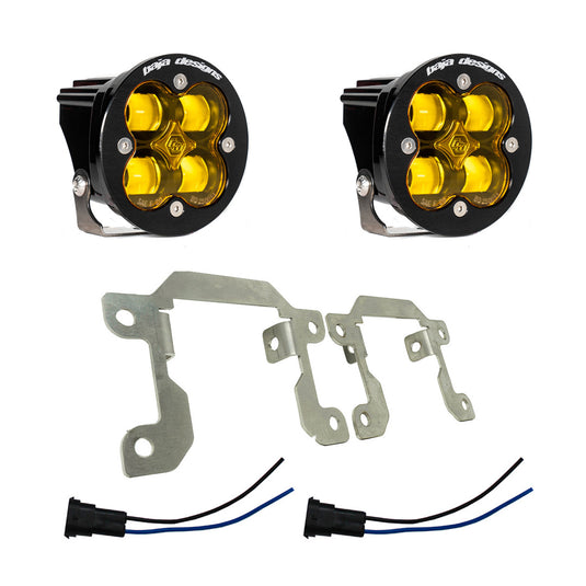 Baja Designs | 2019-2024 Dodge Ram 2500 / 3500 Big Horn Squadron SAE Amber Fog Pocket Light Kit