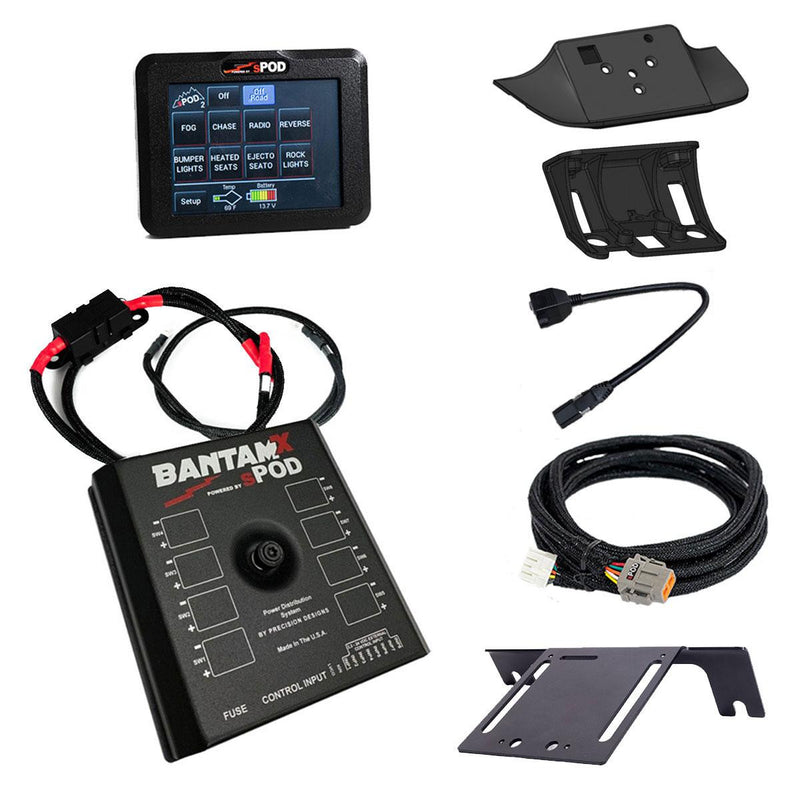 Load image into Gallery viewer, sPOD | 2023-2025 Ford Super Duty BantamX Touchscreen Vehicle Power Management Kit
