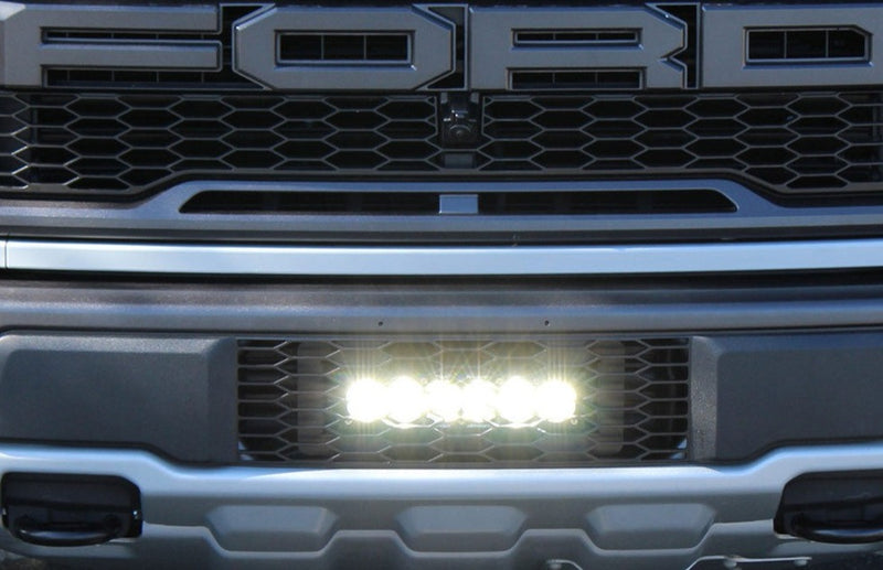 Load image into Gallery viewer, Baja Designs | 2017-2020 Ford Raptor ONX6+ Clear 10 Inch Lower Grille Light Kit
