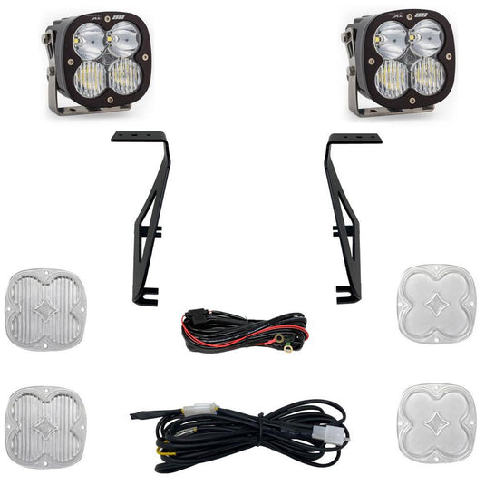 Baja Designs | 2021-2023 Ford Raptor XL80 Clear Driving / Combo A-Pillar Light Kit