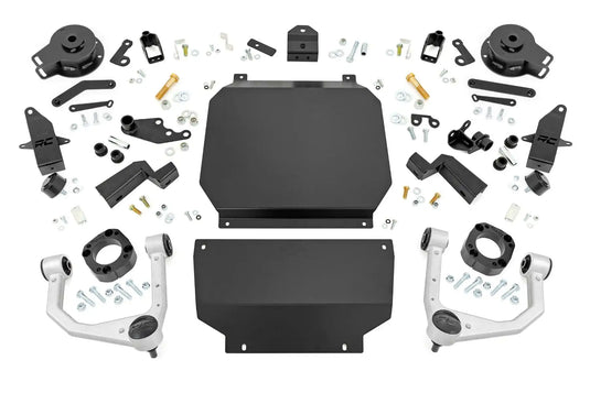 Rough Country | 2022-2024 Toyota Tundra 4WD 3.5 Inch Lift Kit With Factory Rear Air Ride