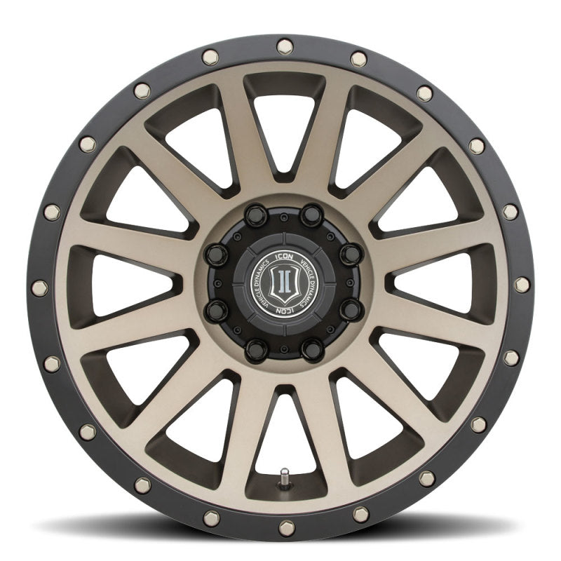 Load image into Gallery viewer, ICON Compression 20x10 8x6.5 -19mm Offset 4.75in BS 121.4mm Bore Bronze Wheel
