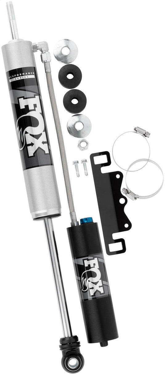 Fox | 2017-2023 Ford Super Duty 4WD 2.0 Performance Series Remote Reservoir Front Shock With Adjuster | 0-1.5 Inch Lift