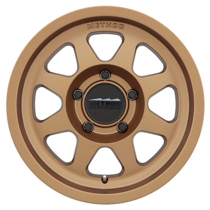 Method | MR701 15x7 +15mm Offset 5x100 56.1mm CB Method | Bronze Wheel
