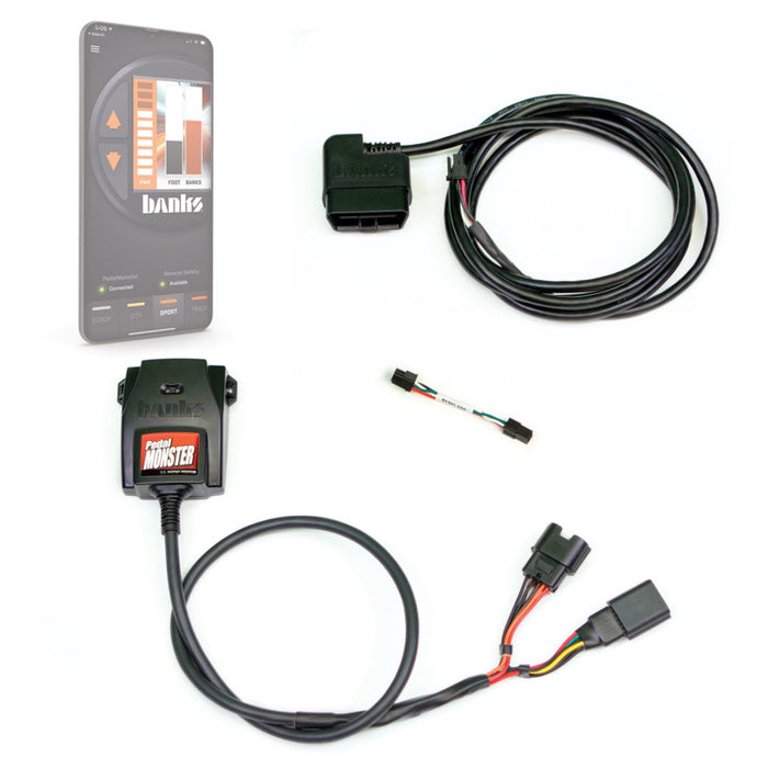 Banks Power | Pedal Monster Kit (Stand-Alone) - Molex MX64 - 6 Way - Use With Phone