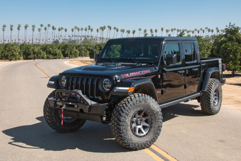 Load image into Gallery viewer, ICON 2018+ Jeep Wrangler JL / 2020+ JT Front Impact Bumper w/Skid Plate
