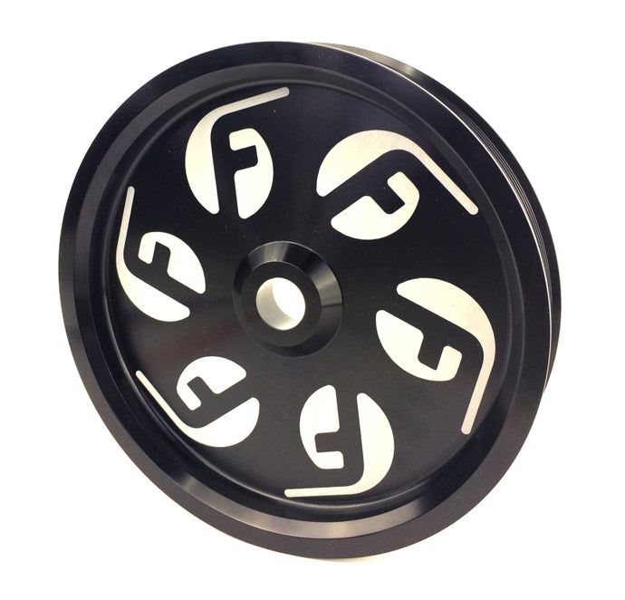 Fleece | Dodge Ram Cummins Dual Pump Pulley (For Use With FPE Dual Pump Bracket) Black