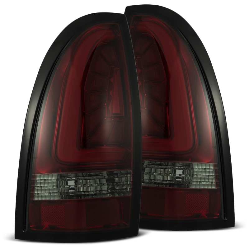 Load image into Gallery viewer, AlphaRex 05-15 Toyota Tacoma PRO-Series LED Tail Lights Red Smoke
