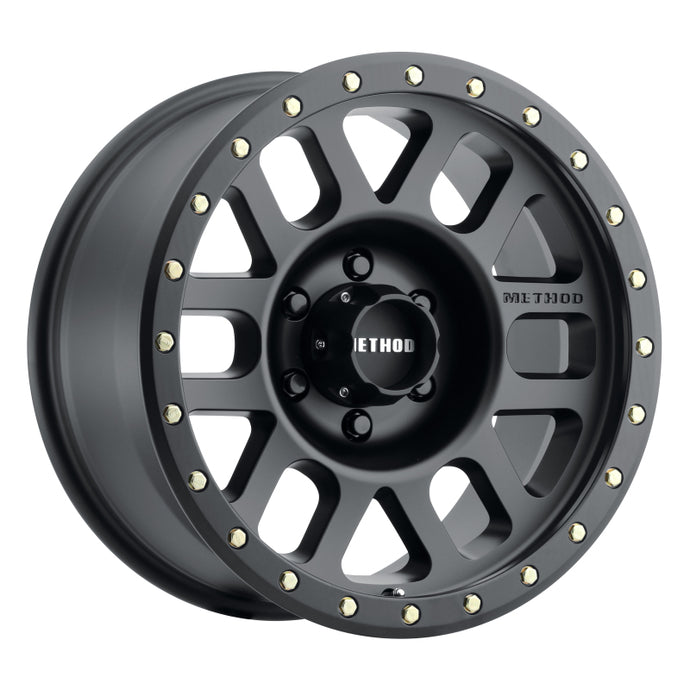 Method | MR309 Grid 18x9 +18mm Offset 6x135 94mm CB Matte Black Wheel