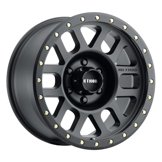 Method | MR309 Grid 18x9 +18mm Offset 6x5.5 108mm CB Matte Black Wheel