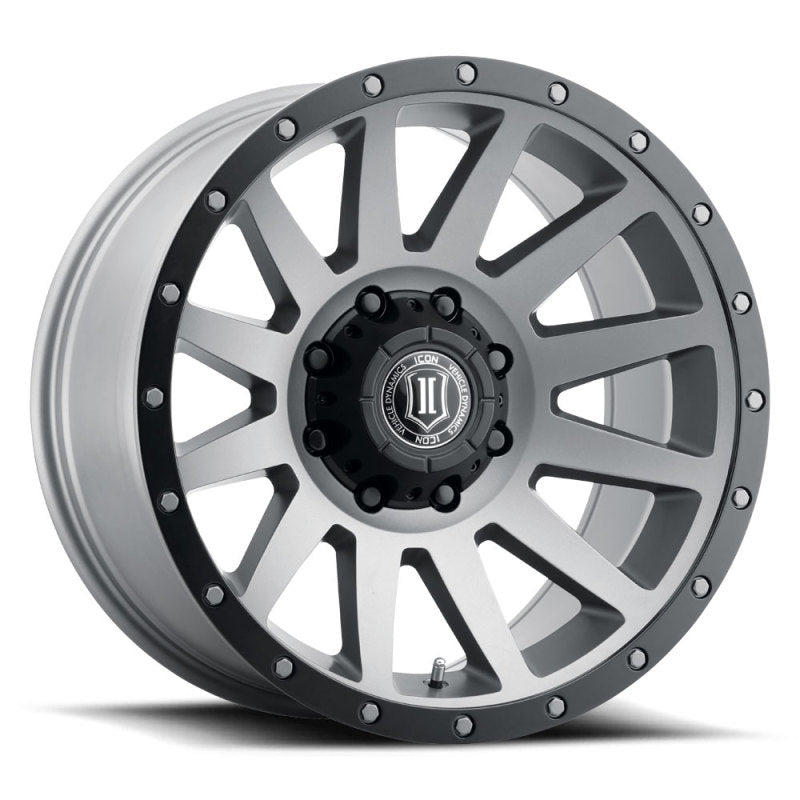Load image into Gallery viewer, ICON Compression 20x10 8x180 -19mm Offset 4.75in BS 124.2mm Bore Titanium Wheel
