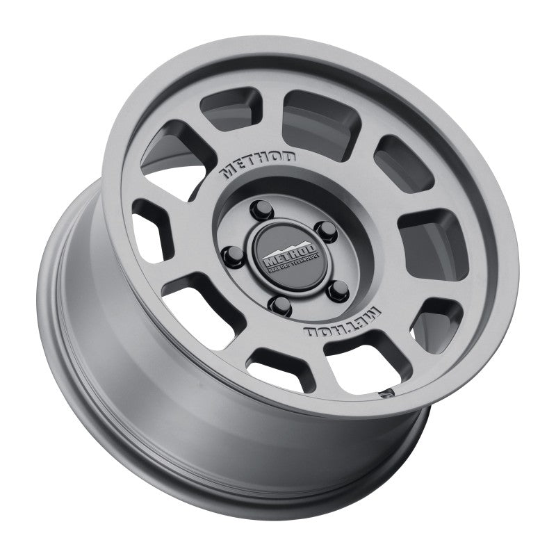 Load image into Gallery viewer, Method | MR705 17x8.5 0mm Offset 5x5 71.5mm CB Titanium Wheel
