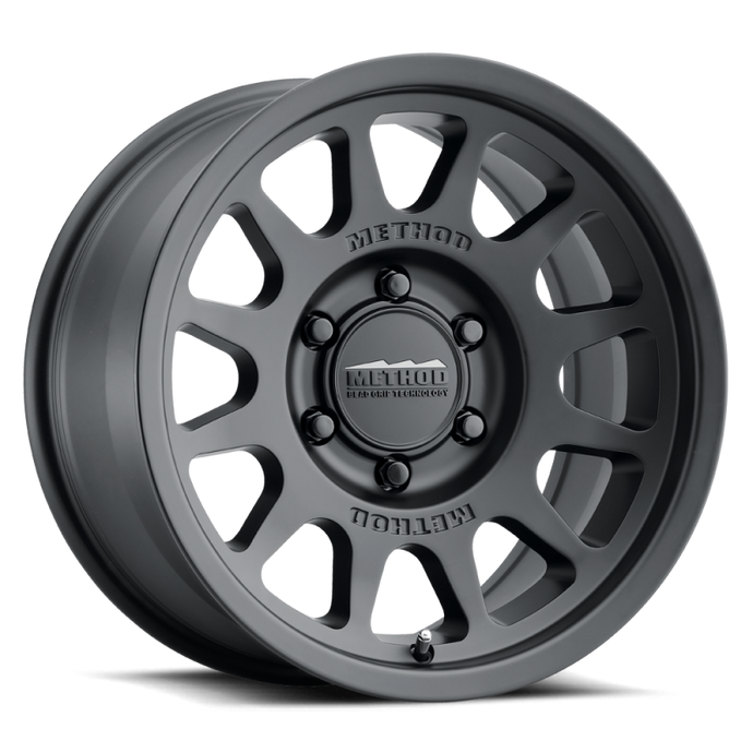 Method | MR703 16x8 0mm Offset 6x5.5 106.25mm CB Matte Black Wheel