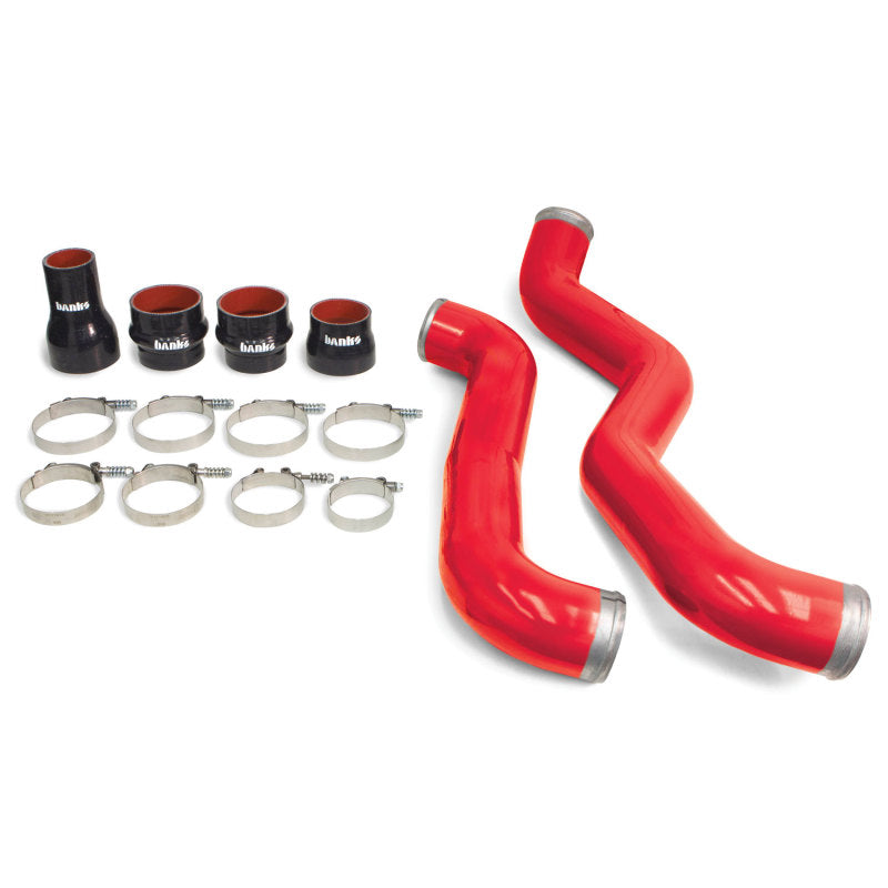 Load image into Gallery viewer, Banks Power | 2013-2016 GM 2500HD / 3500HD Duramax 6.6L Boost Tube Upgrade Kit - Red
