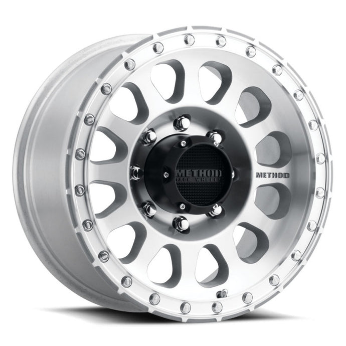 Method | MR315 17x8.5 0mm Offset 8x6.5 130.81mm CB Machined/Clear Coat Wheel