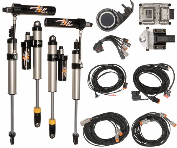 Carli Suspension | 2017-2023 Ford Super Duty Leveling E-Venture Shock Package | CS-FEV25SPKG-LVL-17