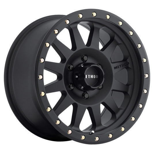 Method | MR304 Double Standard 15x10 -50mm Offset 6x5.5 108mm CB Matte Black Wheel