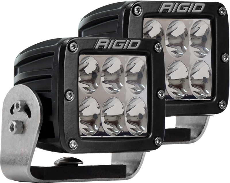 Load image into Gallery viewer, Rigid Industries | D2 HD Black- Driving - Set of 2
