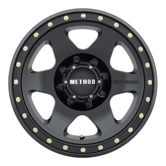 Method | MR310 Con6 17x8.5 0mm Offset 8x6.5 130.81mm CB Matte Black Wheel