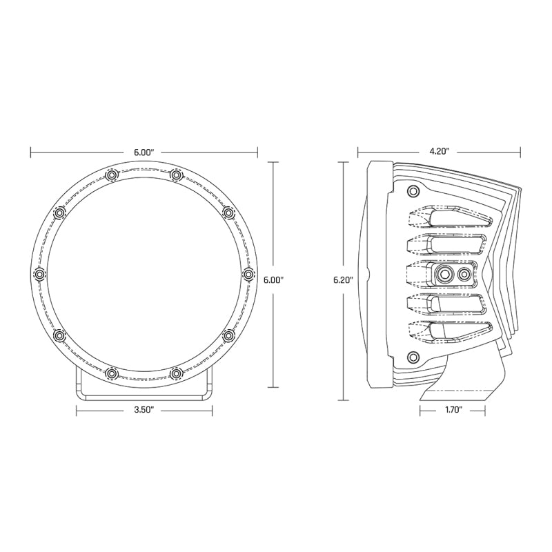 Load image into Gallery viewer, Rigid Industries | 2022+ Toyota Tundra A-Pillar Light Kit With 6 Inch 360-Series
