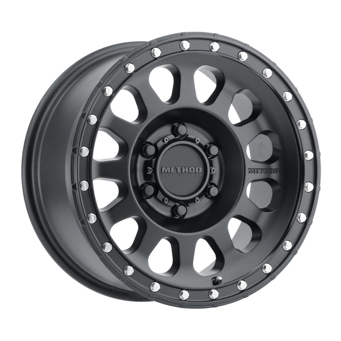 Method | MR315 18x9 +18mm Offset 6x5.5 106.25mm CB Matte Black Wheel