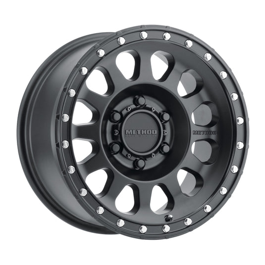 Method | MR315 17x8.5 0mm Offset 6x120 67mm CB Matte Black Wheel