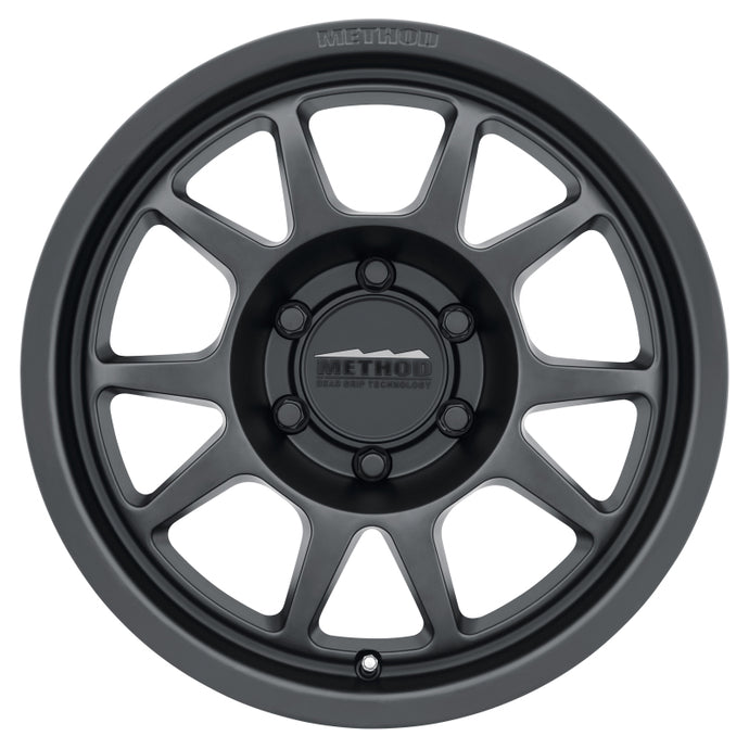 Method | MR702 16x8 0mm Offset 6x120 67mm CB Matte Black Wheel