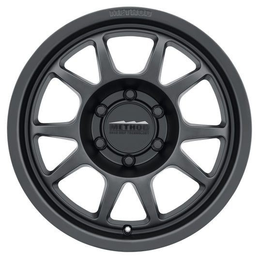 Method | MR702 16x8 +30mm Offset 6x120 67mm CB Matte Black Wheel