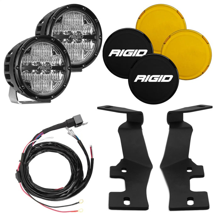 Rigid Industries | 2019+ Dodge RAM 2500 / 3500 A-Pillar Light Kit - 6 Inch 360-Series