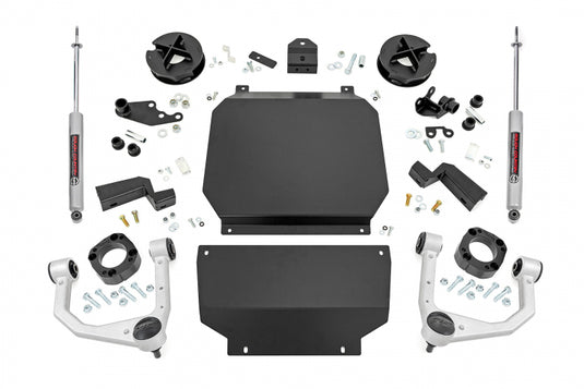 Rough Country | 2022-2023 Toyota Tundra 4WD 3.5 Inch Lift Kit Without Factory Rear Air Ride | 70330