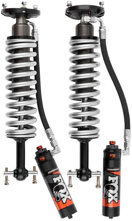 Fox | 2019+ GM 1500 2.5 Performance Elite Series Remote Reservoir Front Coilover With DSC Adjuster | 3.5 Inch Left